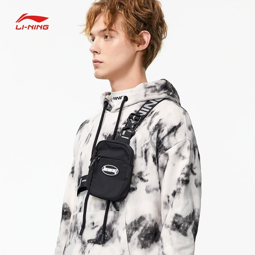 Li Ning, сумка на одно плечо, спортивная сумка через плечо, спортивная сумка для отдыха, официальный продукт, коллекция 2021
