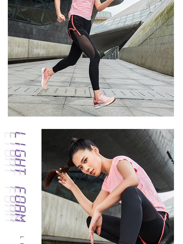 Giày chạy bộ Li Ning shoes Giày nữ 2019 mới mùa thu và mùa đông một mảnh dệt nhẹ, giày chống trượt thể thao nữ thông thường - Giày chạy bộ top giày sneaker nam