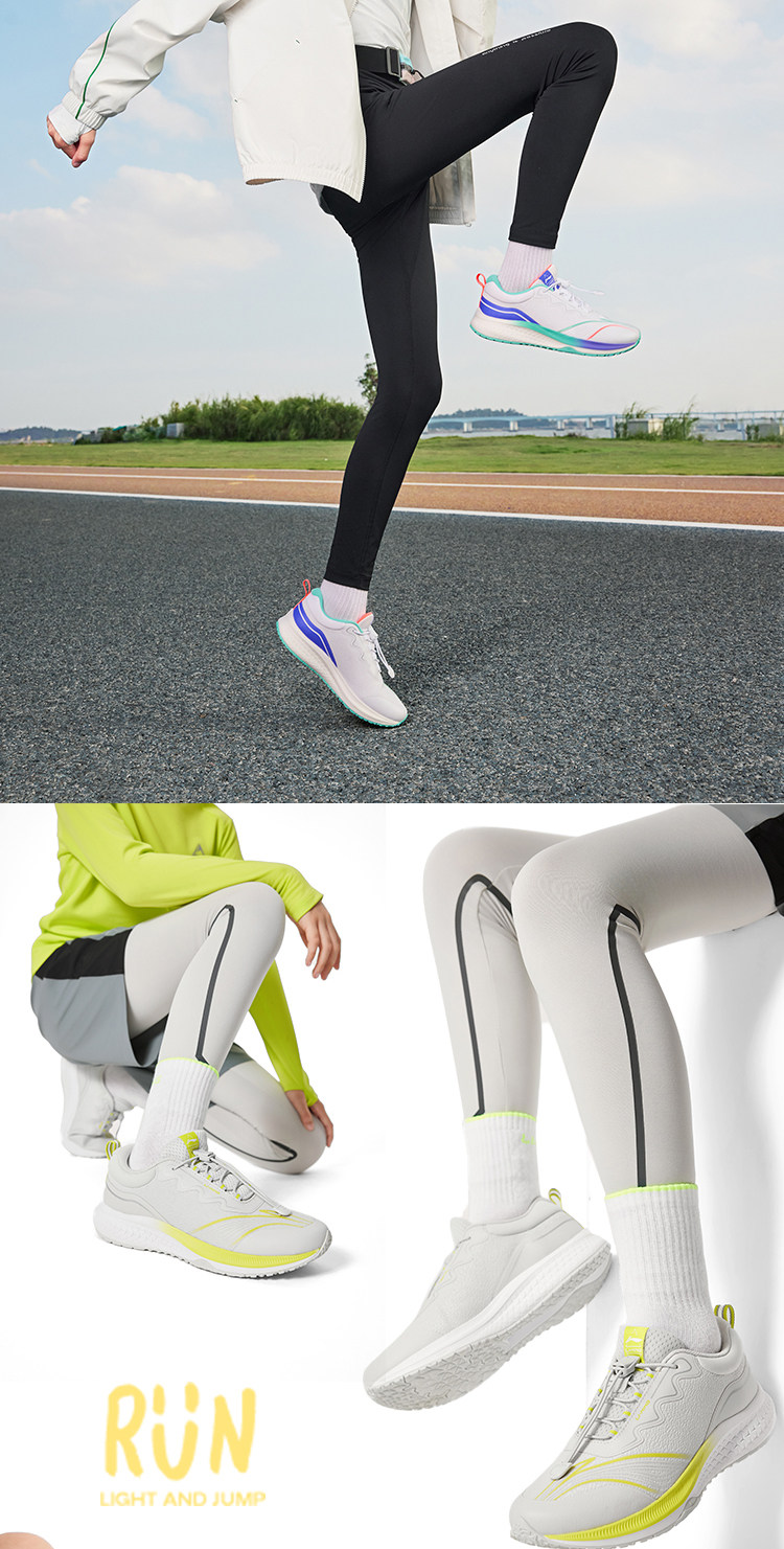 Li ning ребенок специальность бег Обувь Цинъюэ V1 весна мальчиков обувь девочки заправила подростков мальчик спортивной обуви 