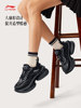 China Li-Ning Project* Ling Kong | Casual Shoes for Women, New Trendy Retro Silver Thick-Soled Sneakers