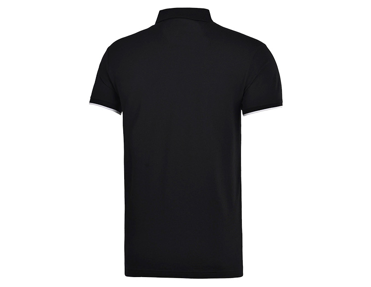 Li Ning áo sơ mi polo ngắn tay nam bóng đá mới loạt áo thể thao đan APLM133 áo thun polo