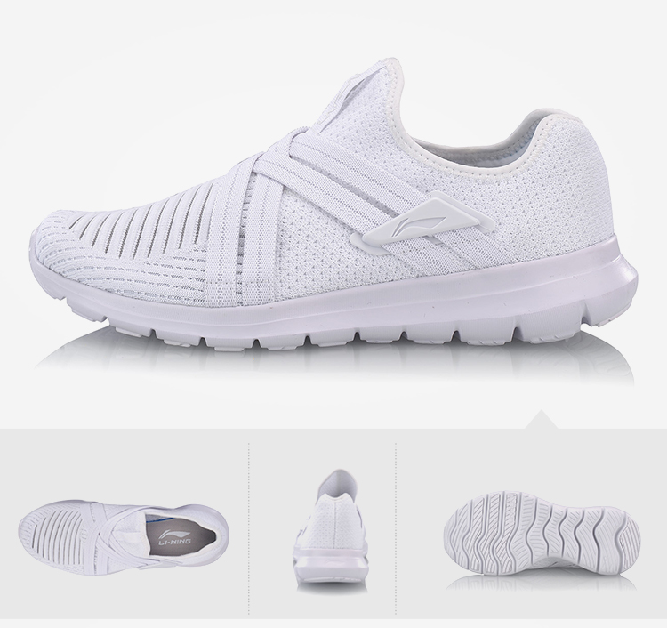 Giày chạy bộ Li Ning nam mới thông minh V2 một đôi giày thấp để giúp giày thể thao mùa thu giày anta