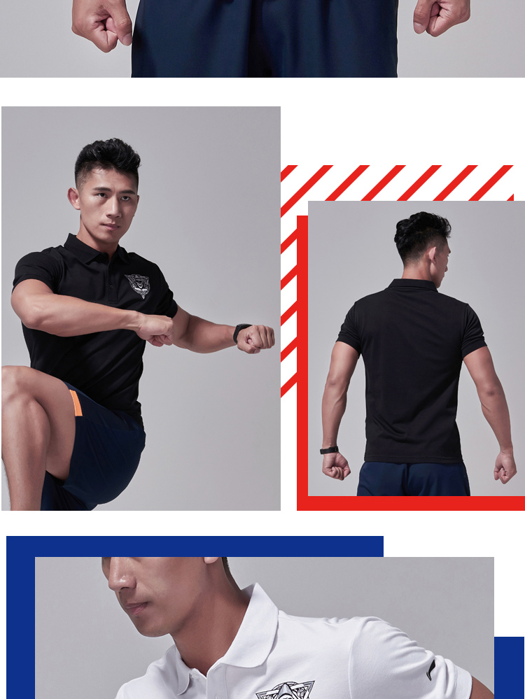 Li Ning ngắn tay áo polo nam bóng đá mới loạt thể thao ve áo nam mùa hè đan thể thao áo polo cá sấu