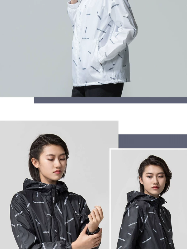 Li Ning áo gió Bà 2018 new bóng rổ loạt dài tay windproof phù hợp với trùm đầu áo khoác dệt thể thao áo gió nam hàng hiệu