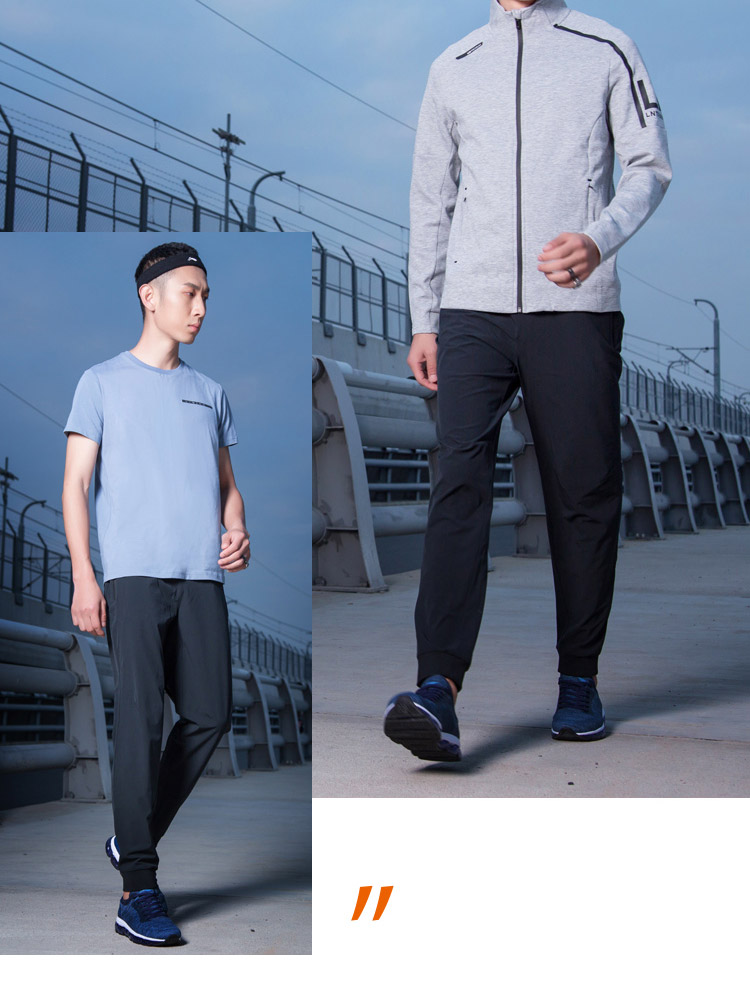 Li Ning quần nam 2018 mới đào tạo loạt quần khô nhanh mát Slim mùa hè đóng cửa quần bó sát quần thể thao