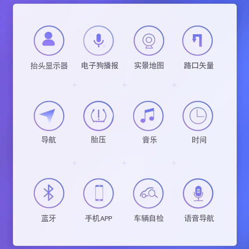 Hud riall Head-Up Display Car Universal Speed ​​Speed ​​Speed ​​Navigation Ploating OBD-компьютер Smart Car In-Car