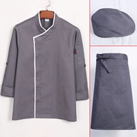 Лонгслив, фартук, берет