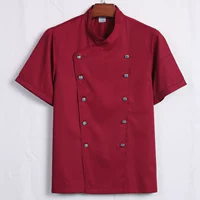 Бордовый топ с короткими рукавами в стиле C