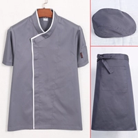 Футболка, фартук, берет, короткий рукав