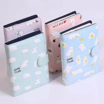 Golden Valley Arctic Germination Magnetic Button This Hand Ledger Notepad 32K PU Notebook Schedule Book