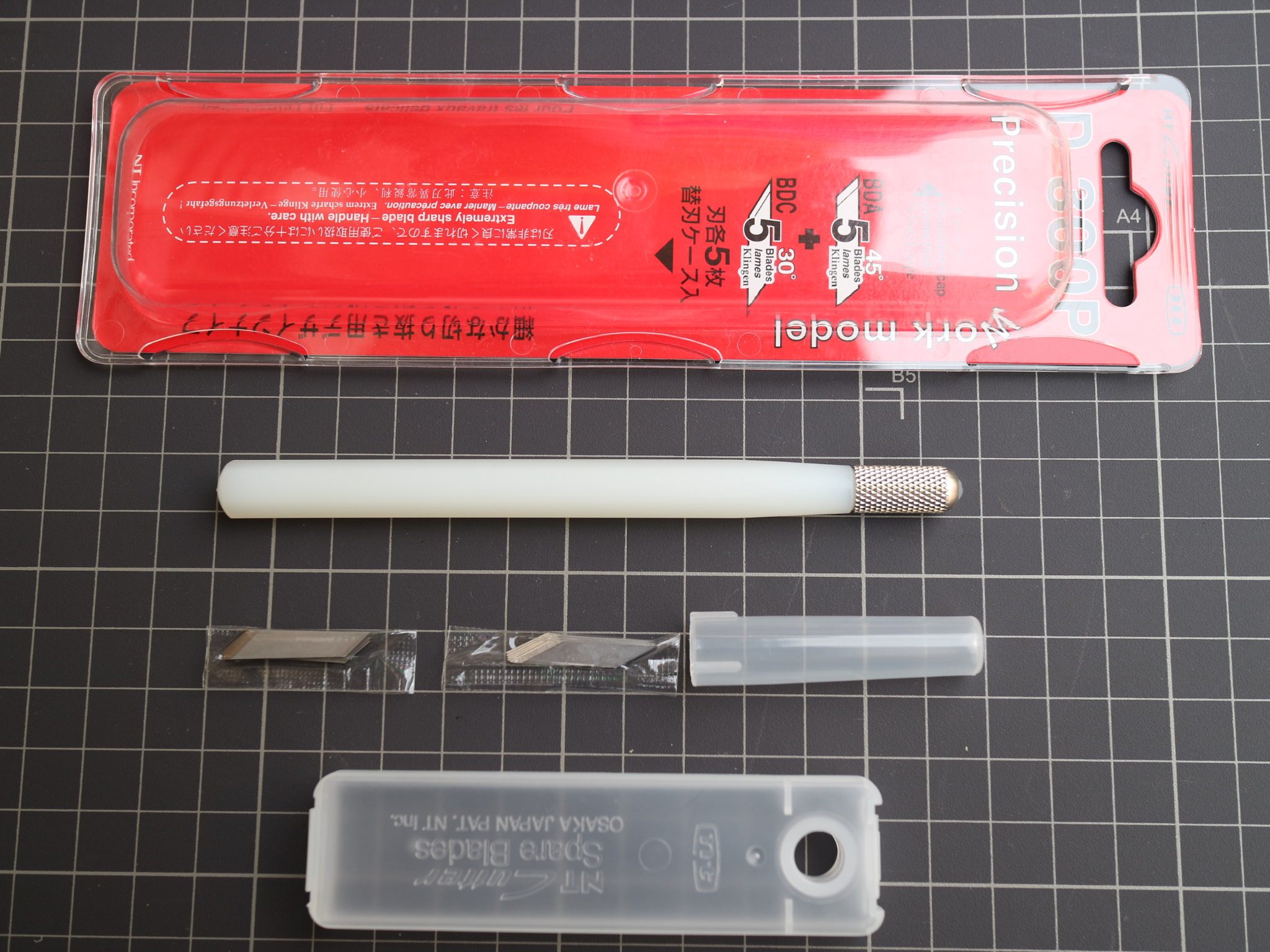 NT small pearl knife Japan imported rubber seal carving knife precision engraving rubber pen knife