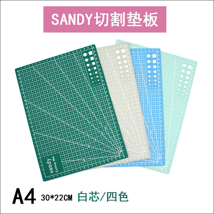 Sandy Gasket Rubber Chapter DIY Tool Double-sided Cutting Pad Model Tool A3