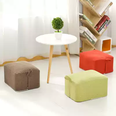 Removable and washable fabric futon cushion thickened tatami cushion Floor cushion bay window Rectangular removable and washable