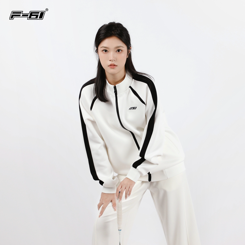 F61 New Baseball Uniform Badminton Jacket for Men and Women Autumn and Winter Training Sports Breathable Quick-Drying Competition Jacket