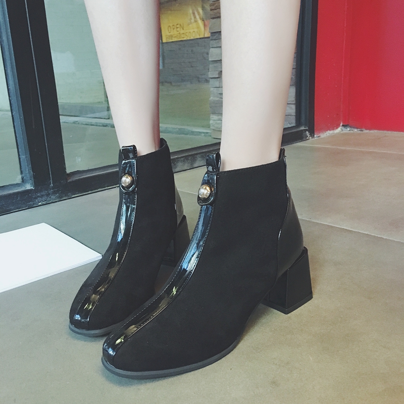 Bottes mi-saison femme       en Caoutchouc - Ref 3250876 Image 3