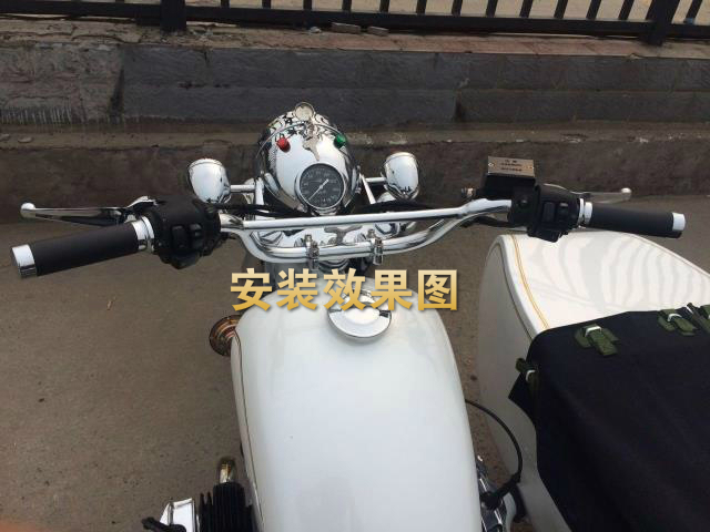 Yangtze River 750 Lace Subside Three Rounds Accessories Taiko Cruising Retro Locomotive Handlebar handlebar Orion handle
