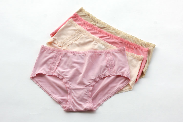 STW quần lót nữ ren phương thức tam giác quần lót nữ nhỏ quần boxer ở eo gợi cảm thoải mái thoáng khí quần lót triumph thun lạnh
