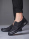 Spring men's shoes new old Beijing cloth shoes men's slip-on casual shoes men's canvas shoes breathable printed sneakers