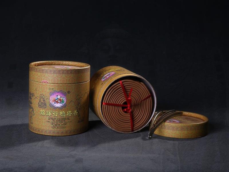 Xác thực Kim Hoa Tháp hương 12 giờ 30 tấm Hương nhang phật lớn cho Lao Sơn Gỗ đàn hương trong nhà Hương liệu - Sản phẩm hương liệu giá vòng tay trầm hương