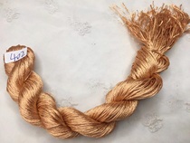 6 strands of cross-stitch bright silk thread Hunan embroidery thread embroidery thread number 402 manual wiring and patching thread mercerized cotton shiny thread