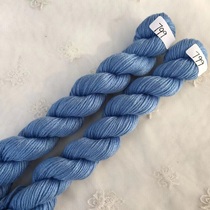 (Super discount 120 pieces) Cross stitch thread matching and repair thread 799 embroidery thread handmade light blue sky blue