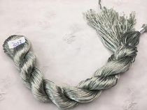 Cross-stitch 6-strand bright silk thread No. 3023 gray-green hand-embroidered cross-stitch patching thread 60 pieces