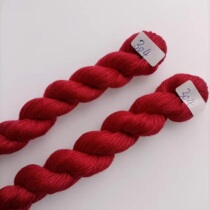 120 pieces of non-fading crimson cross-stitch thread No. 304 cross-stitch cotton thread embroidery seal 6-strand cross-stitch thread