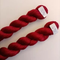 Cross-stitch thread No. 498 maroon thread dark red cross-stitch thread 6 strands embroidery thread Sashiko embroidery thread 120 strands