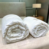 Full cotton jacquard soybean fiber quilts quilt core winter quilt thickened 8 10 catties double spring autumn quilted by mother and mother