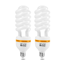 Kailin Photographic Equipment] 5500K 150W Photography Bulb Studio Softbox Special Two Pack