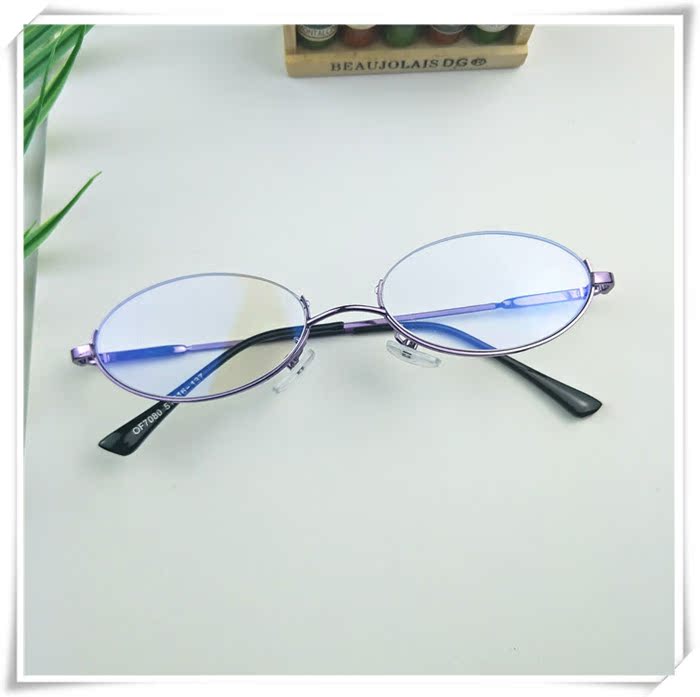 Kính nửa khung dưới khung hình lõm nữ yếu tố thứ cấp không có ống kính khung kính màu đỏ nữ sản phẩm thiển cận có độ mắt kính rayban