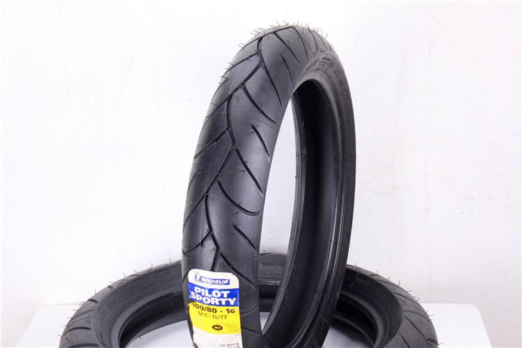 Lốp xe máy Michelin 100/120 / 80-16 lốp bán nóng chảy Jincheng Scarab 200 lốp xe máy chống đinh