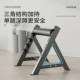 Bulgarian Squat Device, Thickened Carbon Steel, Stable, Five-Level Height Adjustment, Single-Leg Squat Balance Trainer