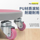 Douyin's second-generation six-wheeled abdominal muscle sliding disc is stable and does not roll over, enlarged diameter 33 cm silent bearing wheel