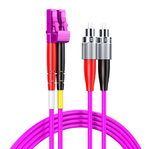 Shengwei optical fiber jumper LC-LC multi-mode dual-core OM4 to SC FC ST 10G optical fiber line 40G pigtail engineering telecommunication grade 3 5 10 meters can be customized