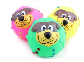 Pet puppy dog ​​toy ball vocal mol cắn đào tạo Teddy gấu con chó con đồ chơi mèo