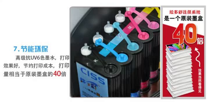 Máy in sơn và nhiều màu sắc cho Epson Epson R230 R210 R200 R300 sang trọng - Phụ kiện máy in trục từ của máy in	