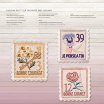 Joker stamp embroidery paste plant flower patch patch small repair hole clothes diy decoration hole patch glue