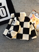 Japanese boy fried street fur integrated plus suede jacket Winter 2021 new childrens baby Yangqi Chinese winter clothing