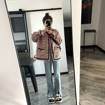 Xiaoxiangfeng baseball womens short coat 2022 early spring and autumn new style top design sense niche Korean style chic