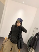 KC C Series Skin Enjoys High Stretch Cotton Ready to Wear Dyed Slim Long Sleeve T-Shirt Bottom Shirt