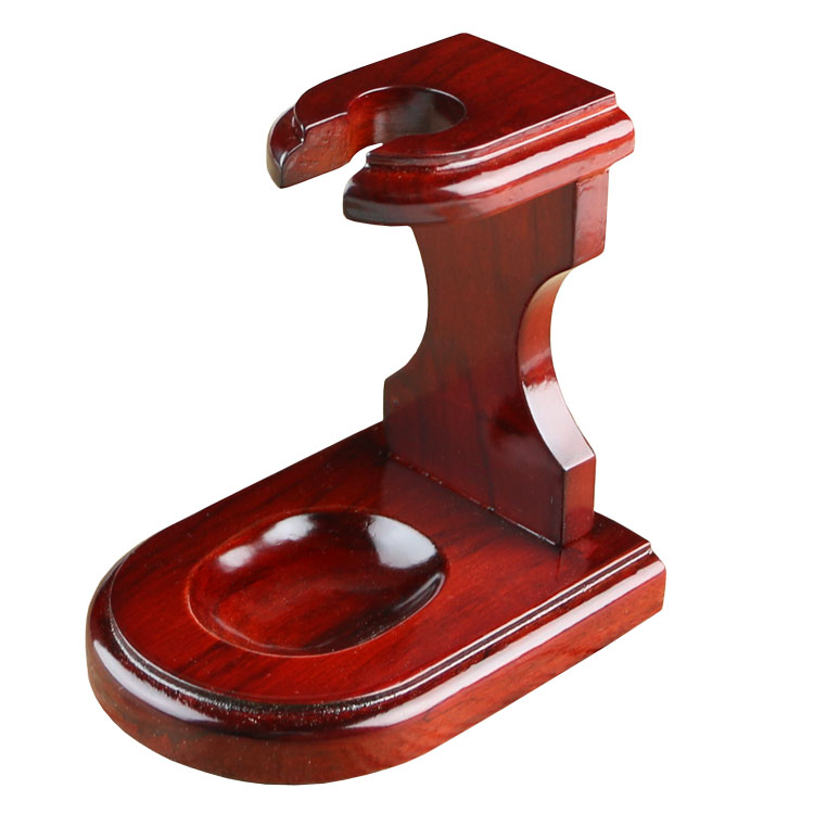 LC ware pure solid wood pipe rack pipe accessories one single bucket rack two bucket position multi-bucket pipe seat