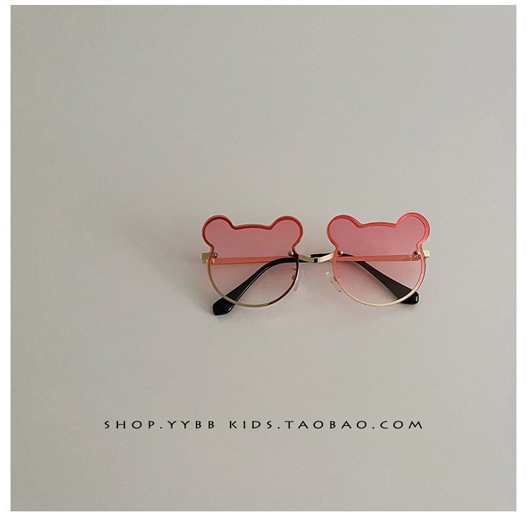 Солнцезащитные очки 儿童太阳镜女童墨镜宝宝眼镜春夏季男童遮阳镜防紫外线可爱小熊款 OTHER