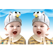 Fetal Teaching Twins Doll Post Painting High Face Value Baby Painting Wedding House Decoration Painting pregnant woman Pretty kid photo BB