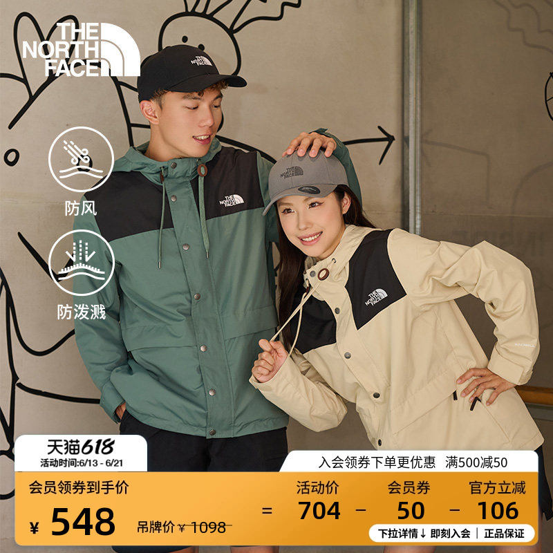 [Classic Style] the North Face Windproof Jacket Couple's Style Water-Repellent Outdoor Jacket Thenorthface | 81No