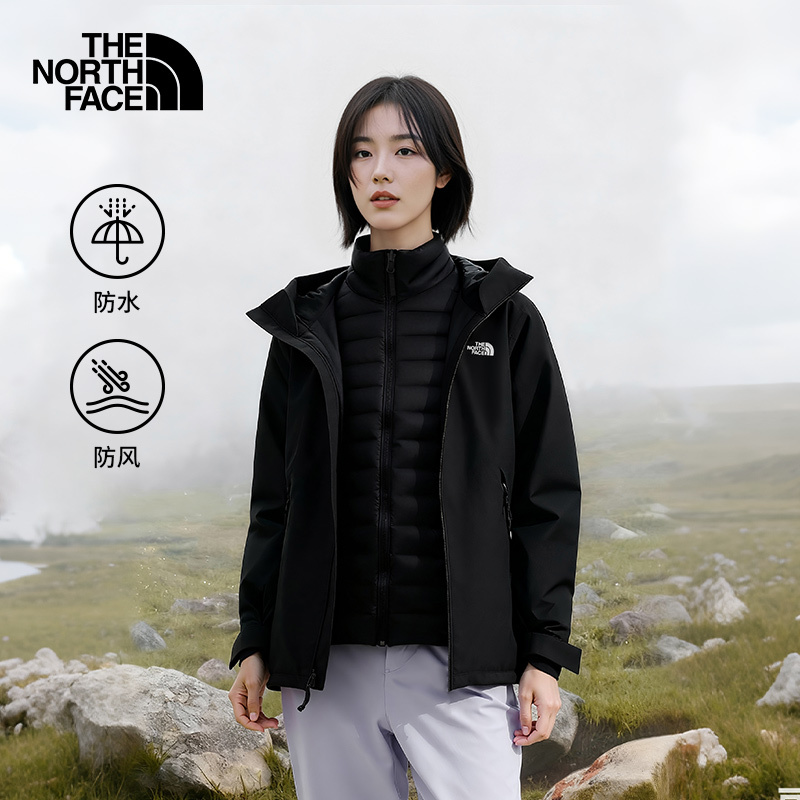 The North Face Women's Carto Cotton Jacket 3-in-1 Waterproof Jacket Warm Outdoor Thenorthface | 8Fjw The North Face Women's Carto Cotton Jacket 3-in-1 Waterproof Jacket Warm Outdoor Thenorthface | 8Fjw