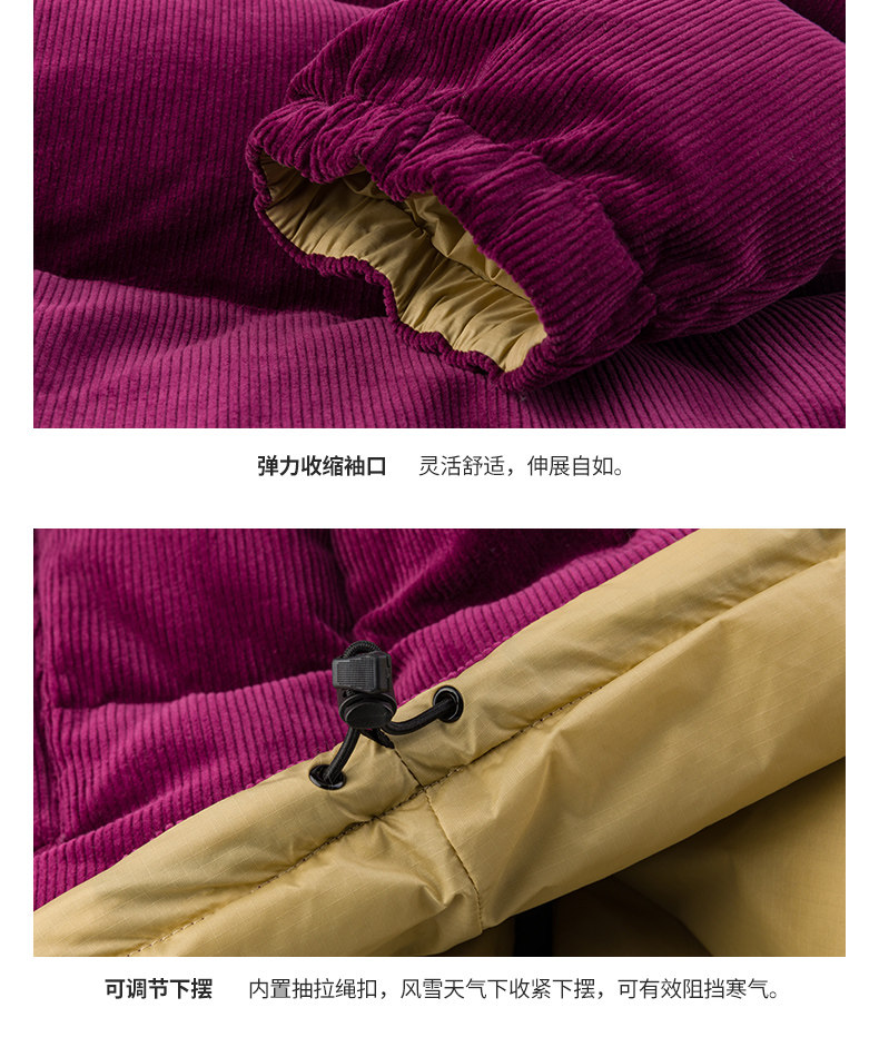 TheNorthFace北面92 NUPTSE羽绒服男保暖防泼水经典复刻ICON鹅绒|831I_THE NORTH FACE ICON 2021