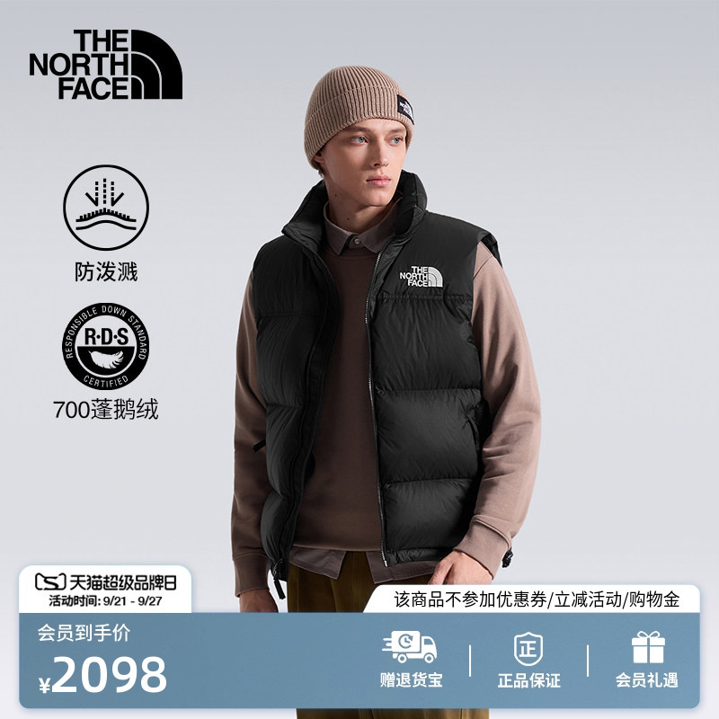 The North Face Icon down Vest 96 Nuptse Goose down Warm Outdoor Water-Repellent Thenorthface | 8Kyd