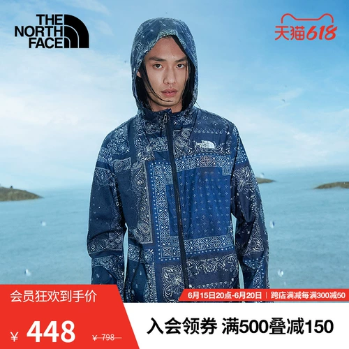 [Классическая модель] ThenOrthface к северу от кожной одежды Men's Fruit Fruit Fruit Outdoor Wind -Ray New | 4nc6