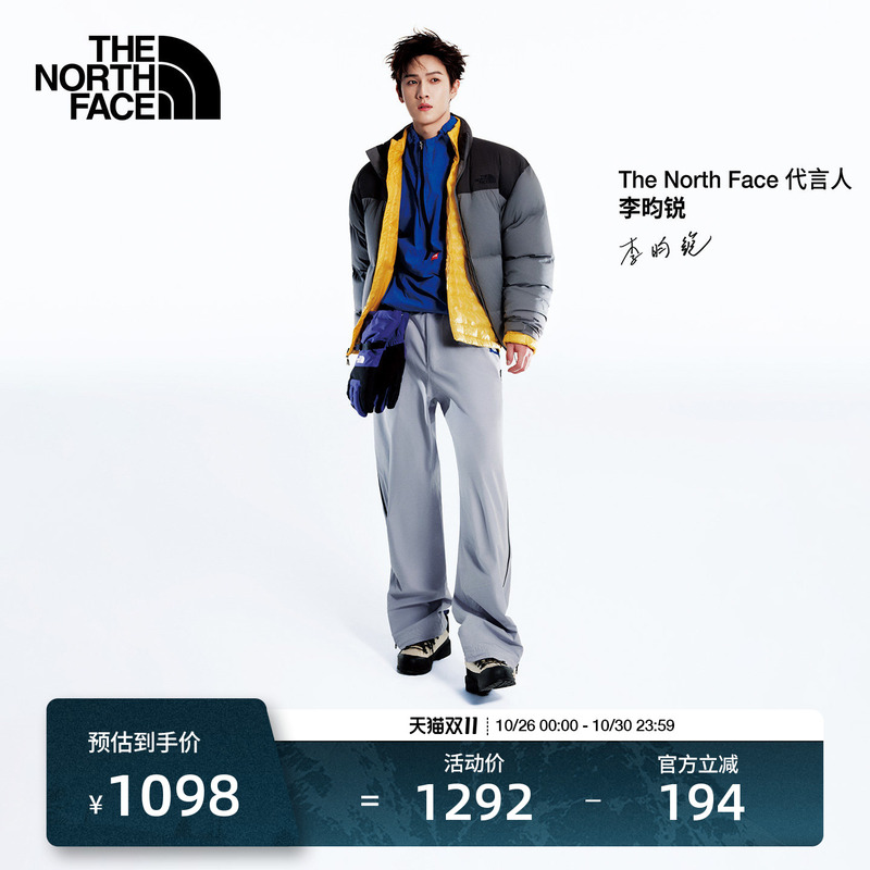 [Same Style as Li Yunrui] the North Face Glenclyffe Functional Sports Shoes Big Black Armor Thenorthface8Dap